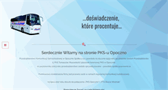 Desktop Screenshot of pksopoczno.pl